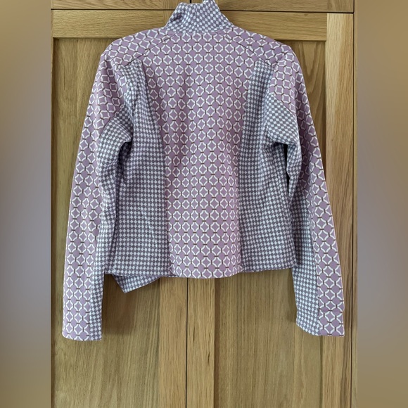 Mystree Lilac Patterned Women's Blazer - Picture 3 of 4